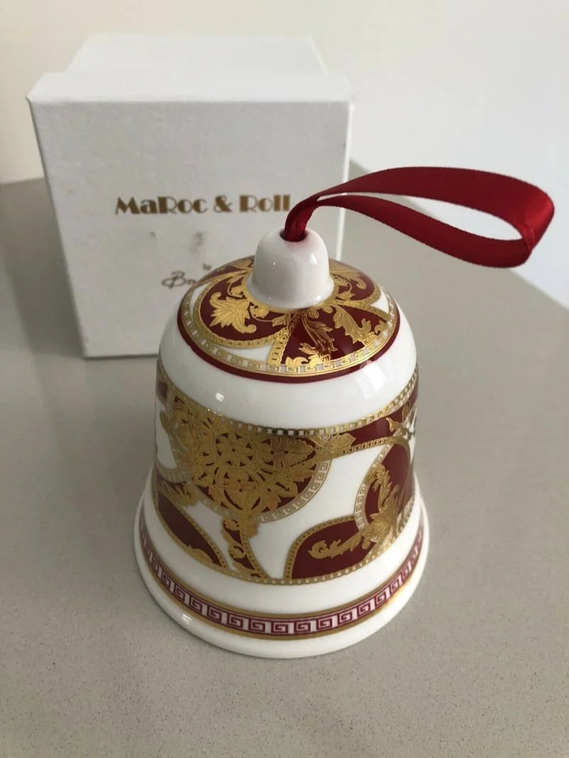 Cloche rouge - Maison porcel  | Porcelaine