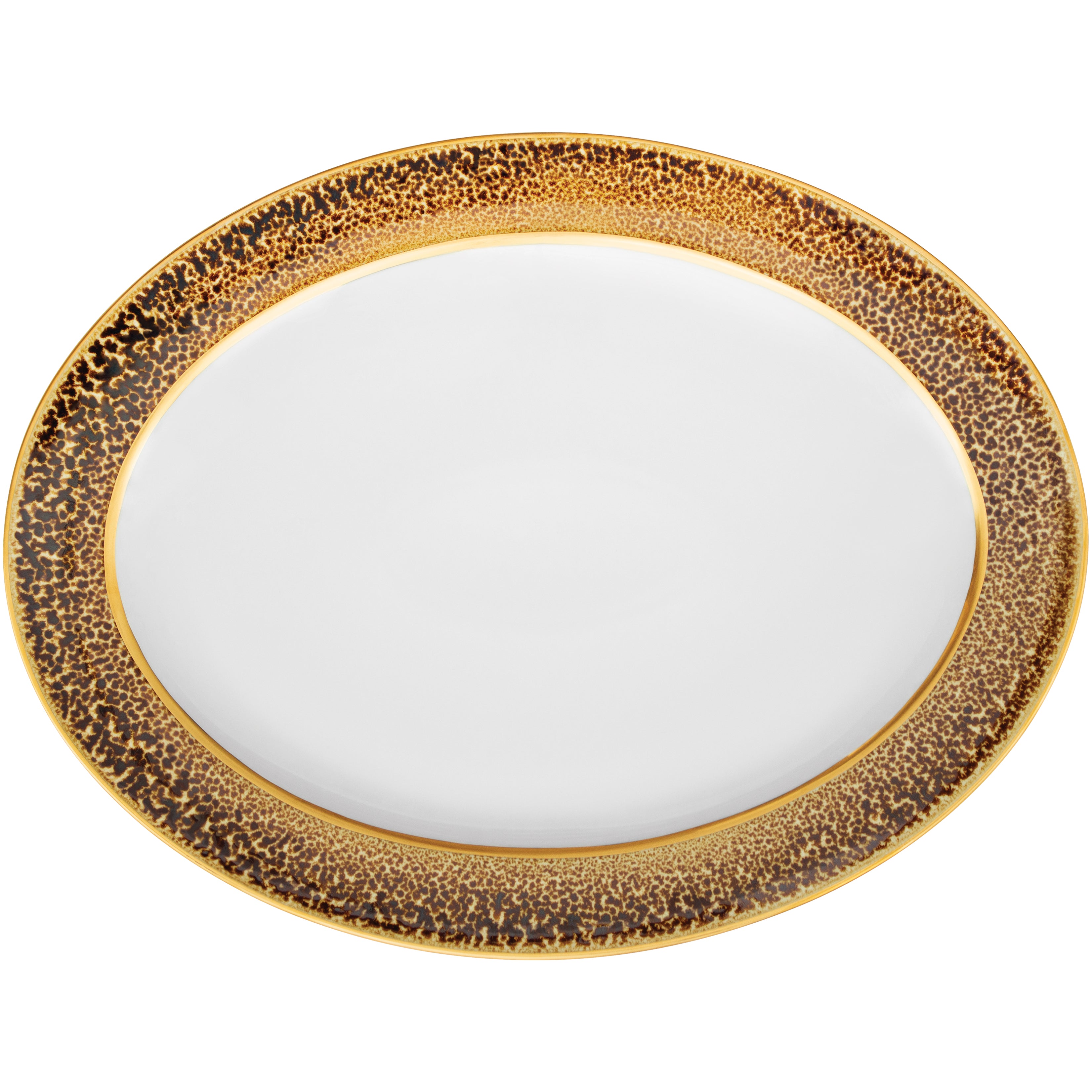 Tuareg plat 39cm - Maison porcel  | Porcelaine