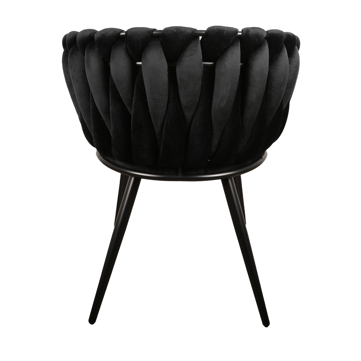 Chaise Wavee noir - Maison porcel  | Porcelaine