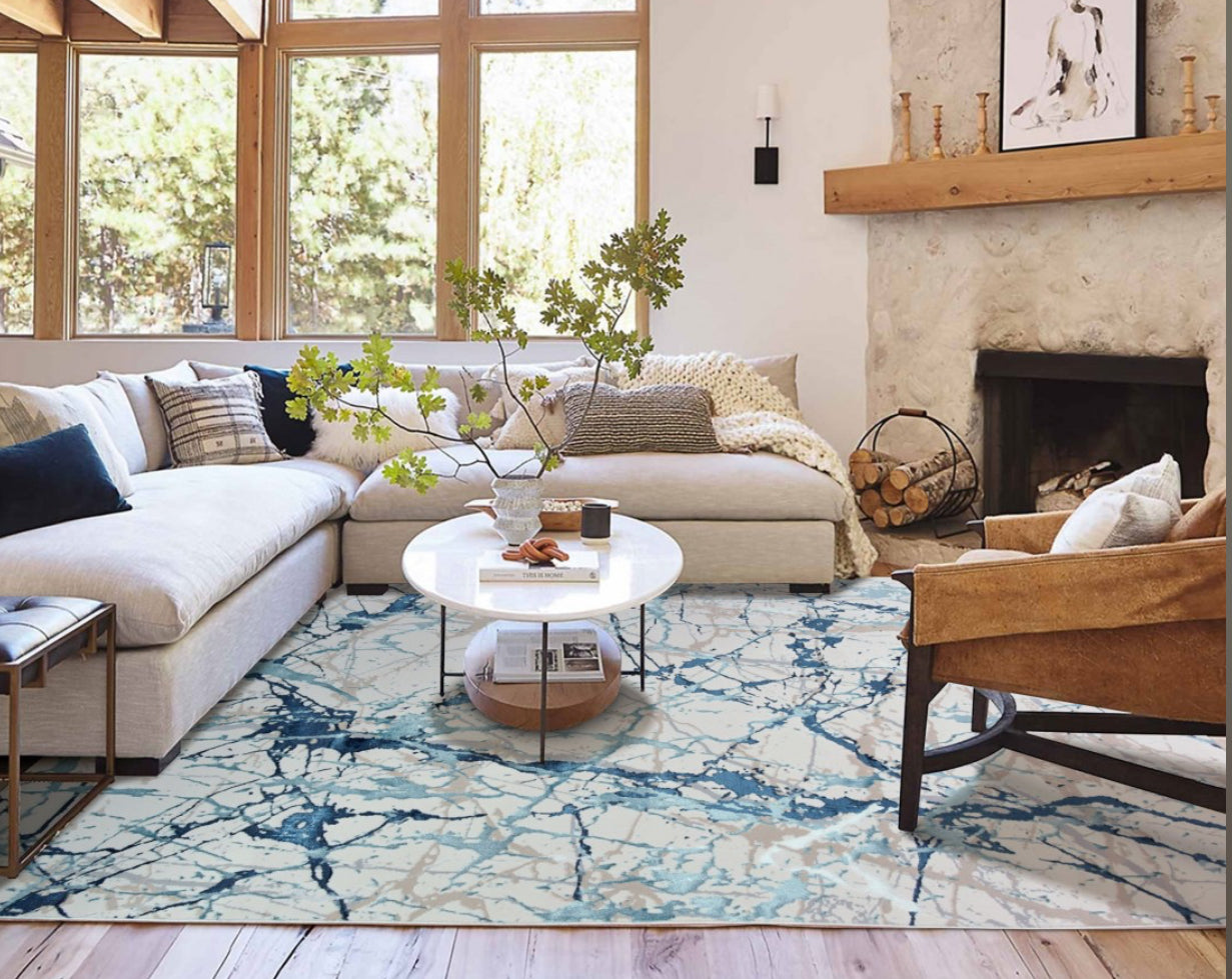 Marny - bleue - Maison porcel  | Porcelaine