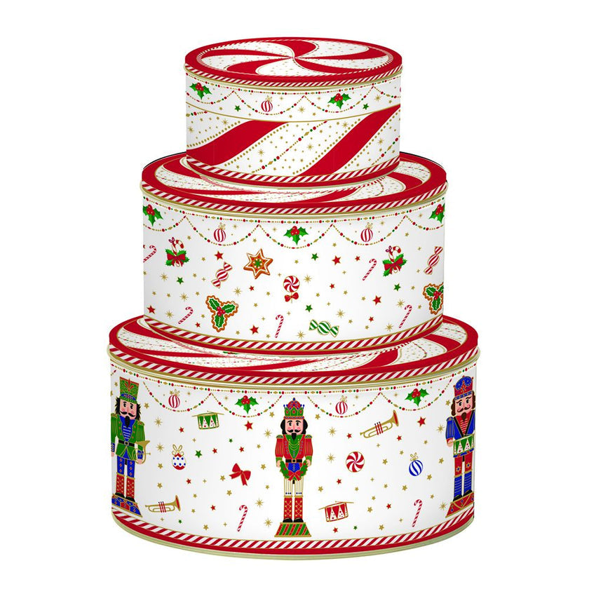 Nutcracker twist lot 3 boîtes - Maison porcel  | Porcelaine