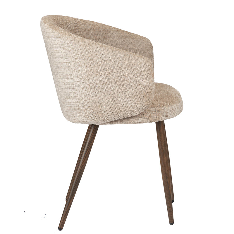 Chaise Louna crème - Maison porcel  | Porcelaine