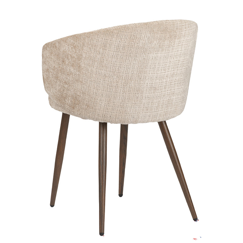 Chaise Louna crème - Maison porcel  | Porcelaine