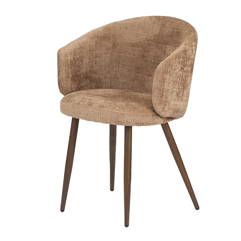 Chaise Louna caramel - Maison porcel  | Porcelaine