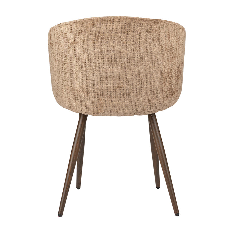 Chaise Louna caramel - Maison porcel  | Porcelaine