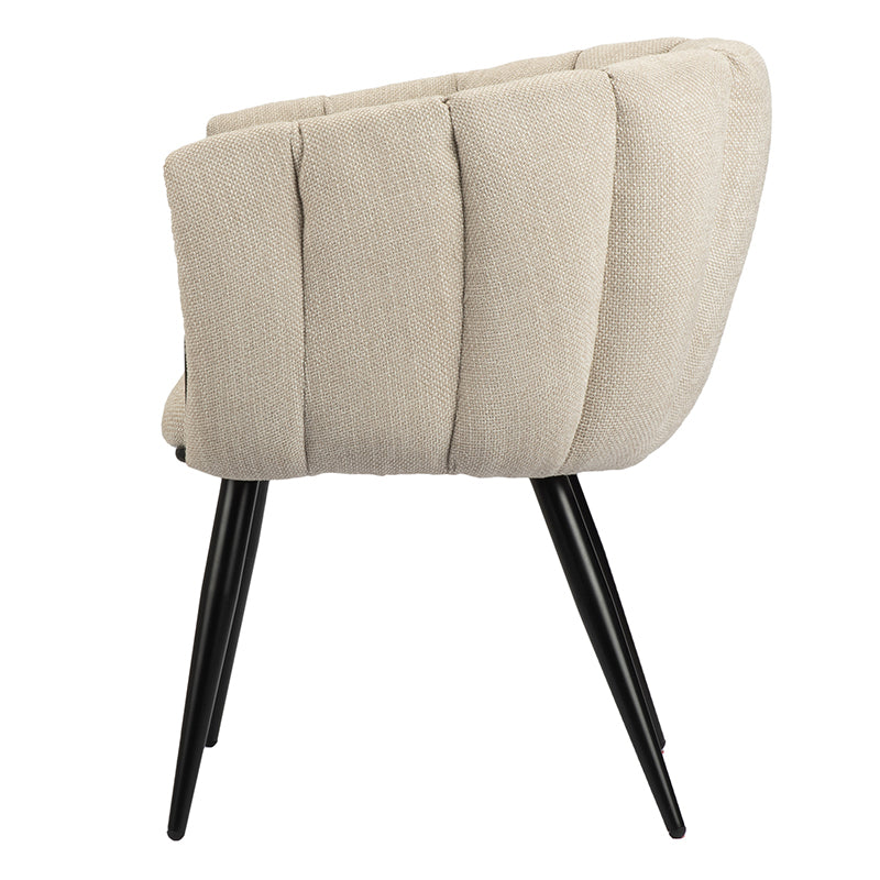 Chaise breez crème - Maison porcel  | Porcelaine
