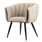 Chaise breez crème - Maison porcel  | Porcelaine