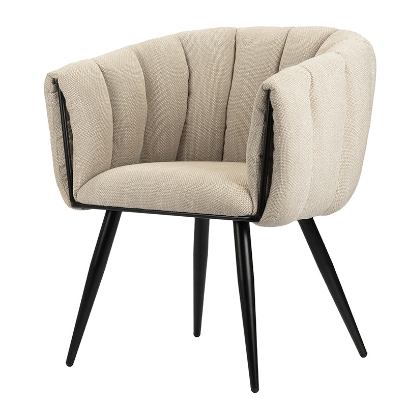 Chaise breez crème - Maison porcel  | Porcelaine