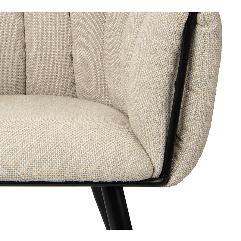 Chaise breez crème - Maison porcel  | Porcelaine