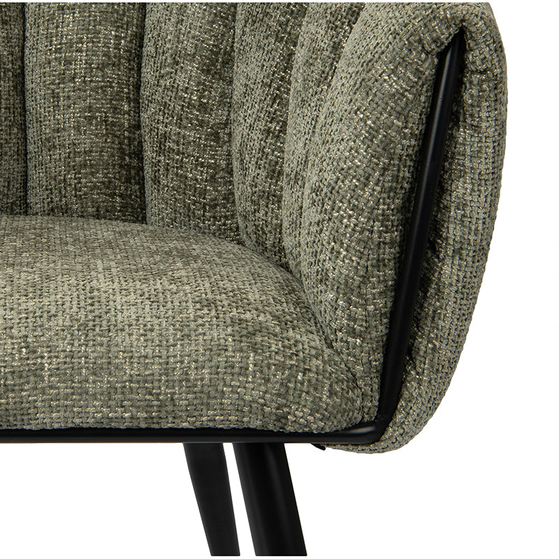 Chaise breez émeraude (rupture arrivage juin) - Maison porcel  | Porcelaine