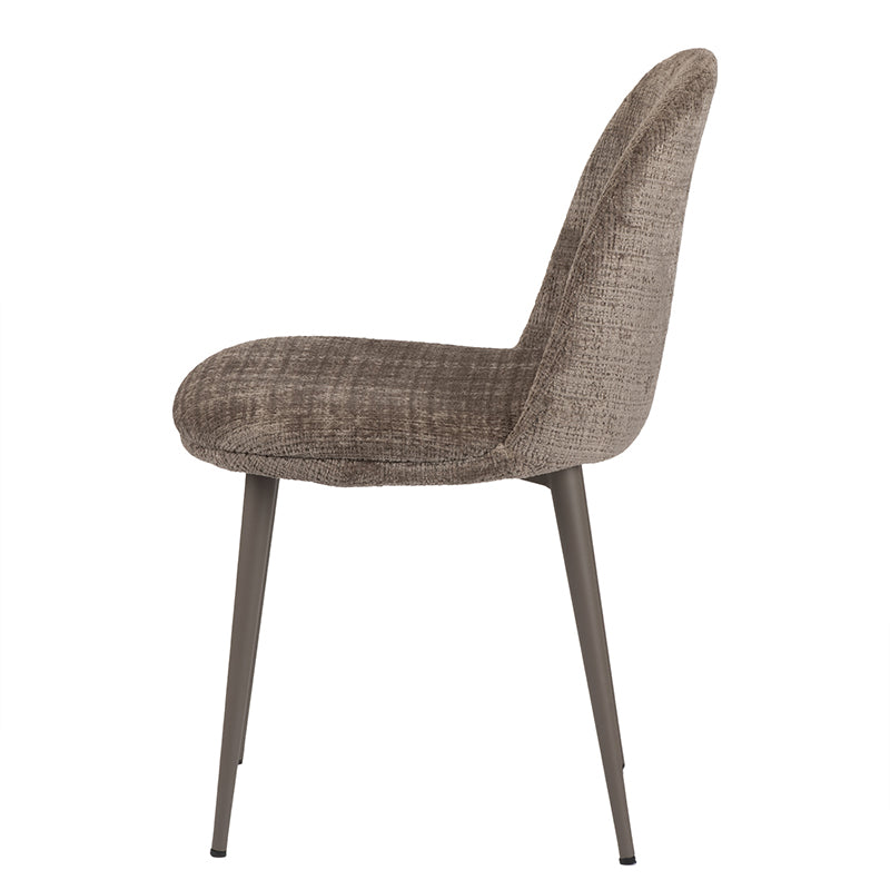 Chaise Tina marron - Maison porcel  | Porcelaine