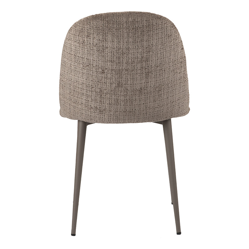 Chaise Tina marron - Maison porcel  | Porcelaine