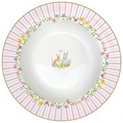 Assiette creuse en porcelaine - Happy Easter