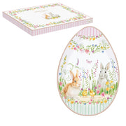 Plat forme oeuf 30cm - Happy Easter