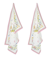 Set 2 torchons - Happy Easter