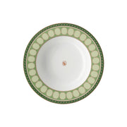Assiette creuse en porcelaine - Signum fern Swarovski