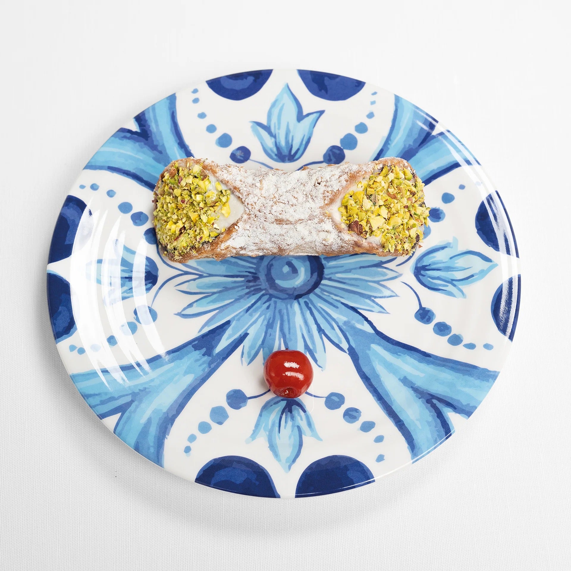 Assiettes à dessert en mélamine - Blues