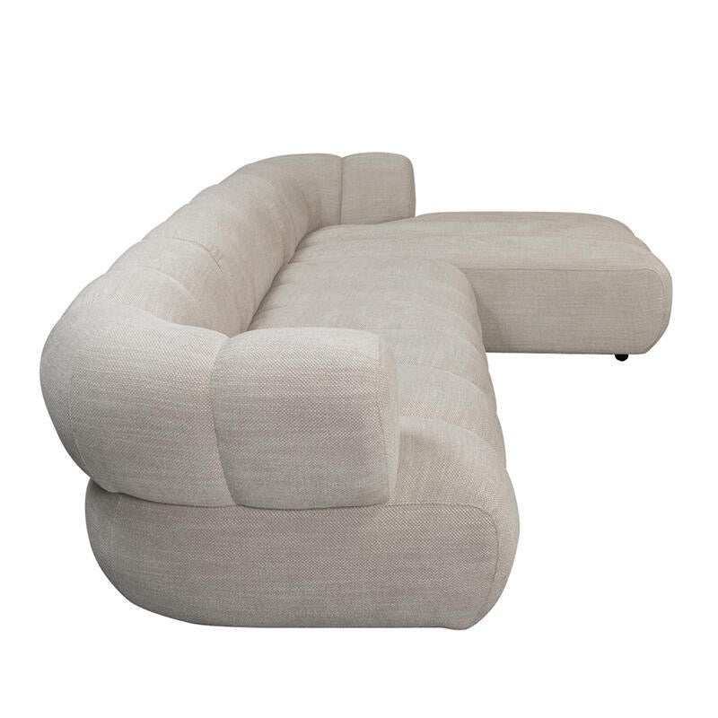 Canapé New York 4 places Lounge droit - beige