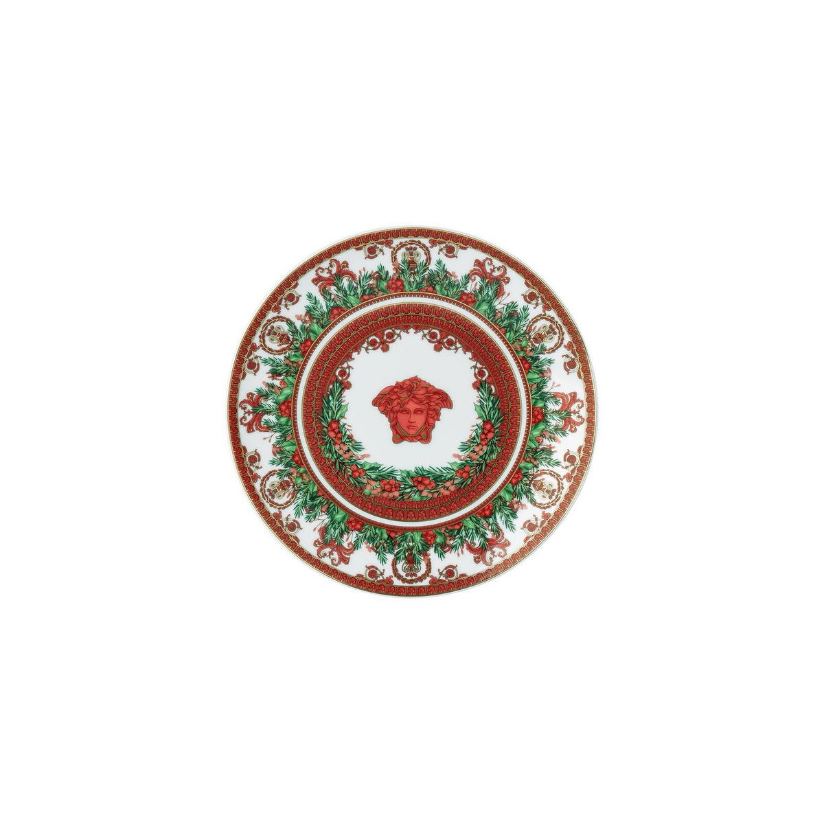 Assiette 17 cm en porcelaine - I love baroque holiday