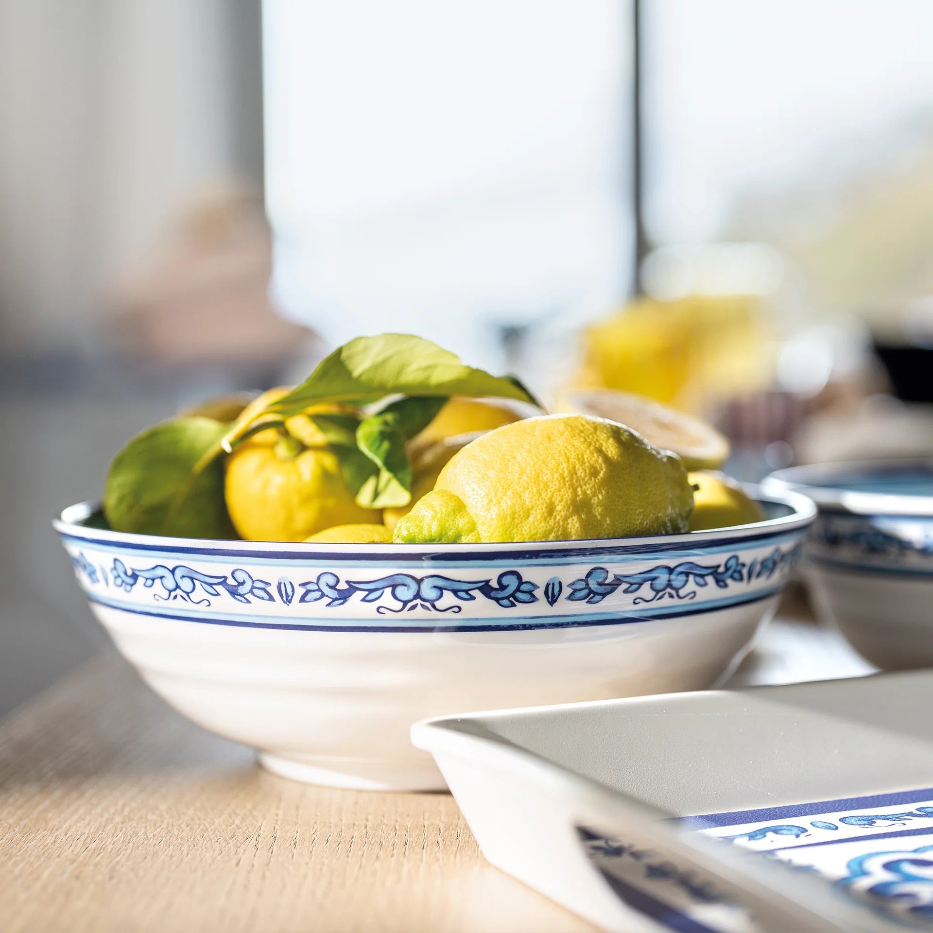 Saladier 30cm en mélamine - Blues