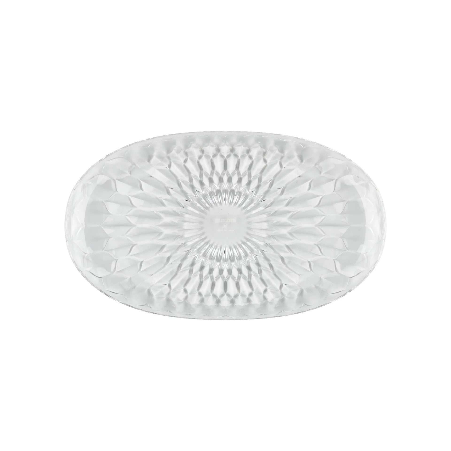 Grand plat 45cm acrylique - Vanity transparent