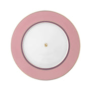 Assiette plate en porcelaine - Signum rose