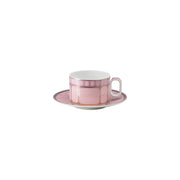 tasse à thé en porcelaine - Signum rose Swarovski
