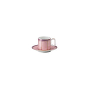 tasse à café en porcelaine - Signum rose Swarovski