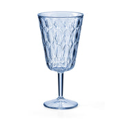 Verre à vin acrylique - Vanity Blue