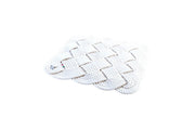 Napperon carré 45cm blanc - Maison porcel  | Porcelaine