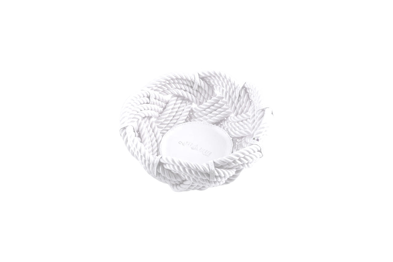 Moyen panier 26cm blanc - Maison porcel  | Porcelaine