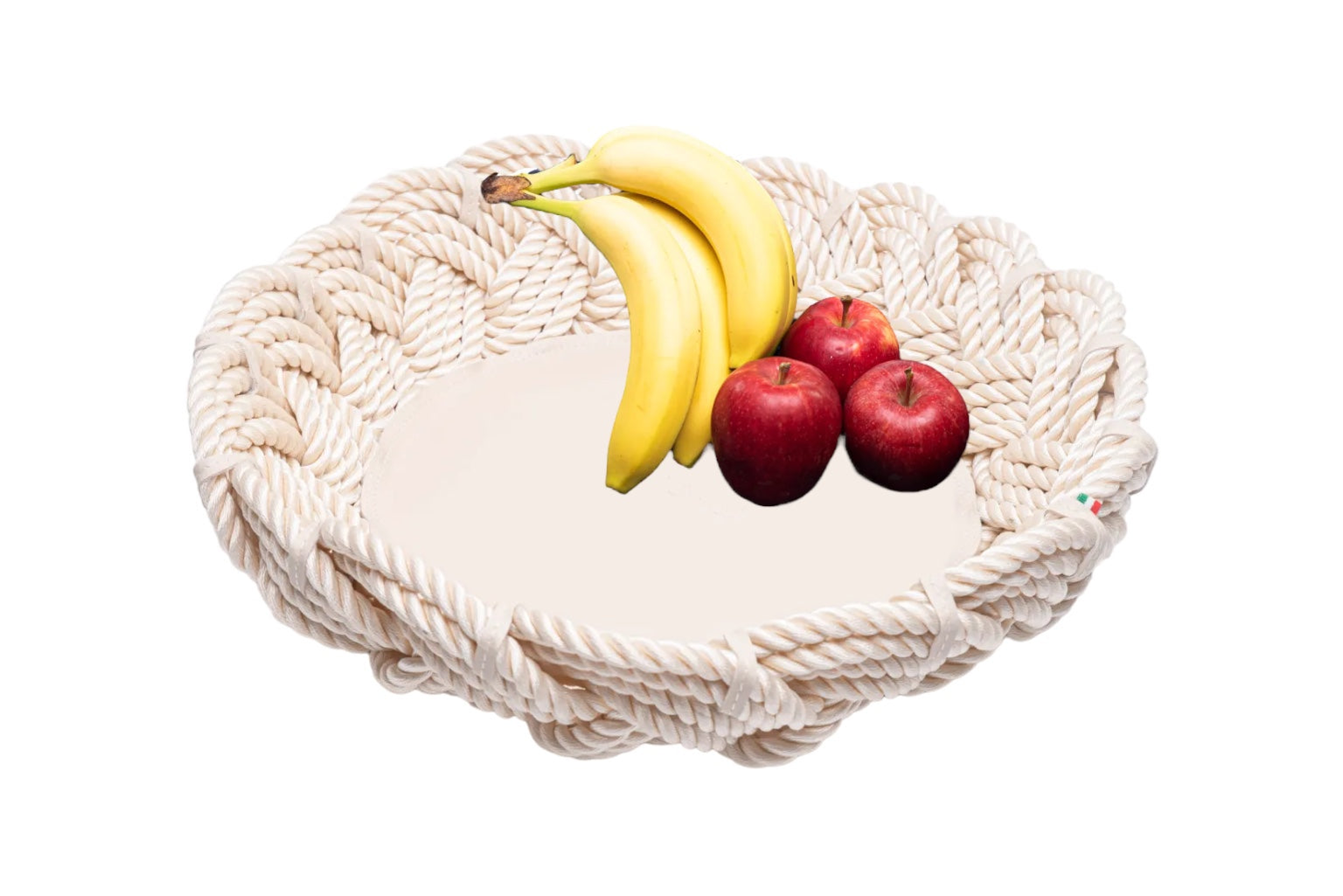 Maxi panier à fruit 42cm crème - Maison porcel  | Porcelaine