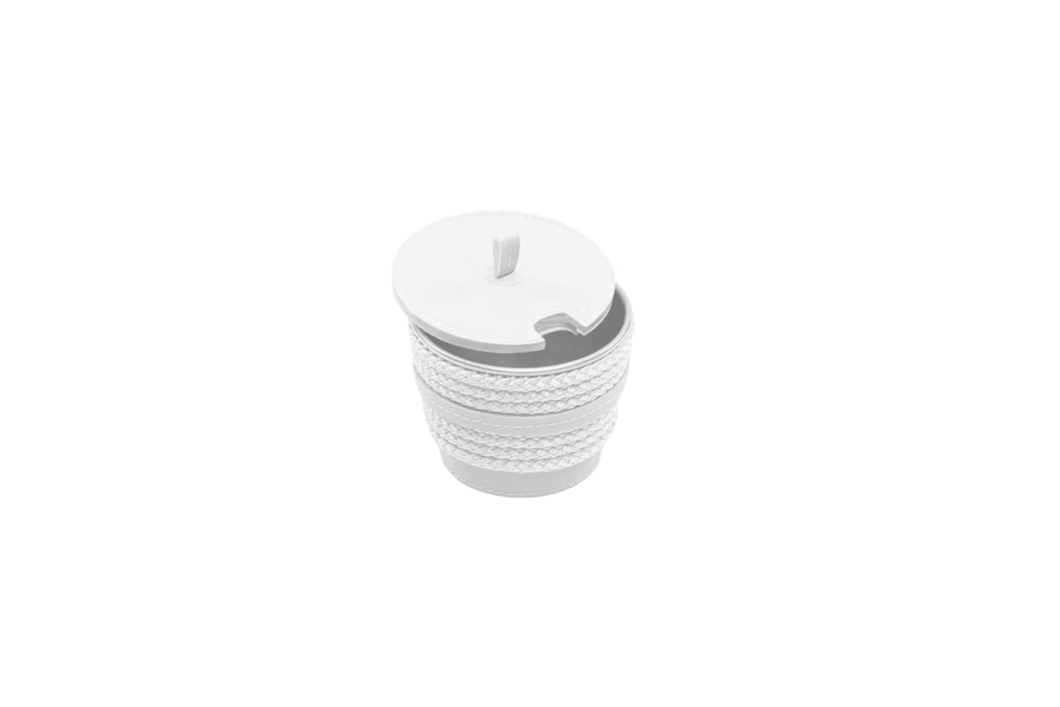 Pot à sucre blanc - Maison porcel  | Porcelaine