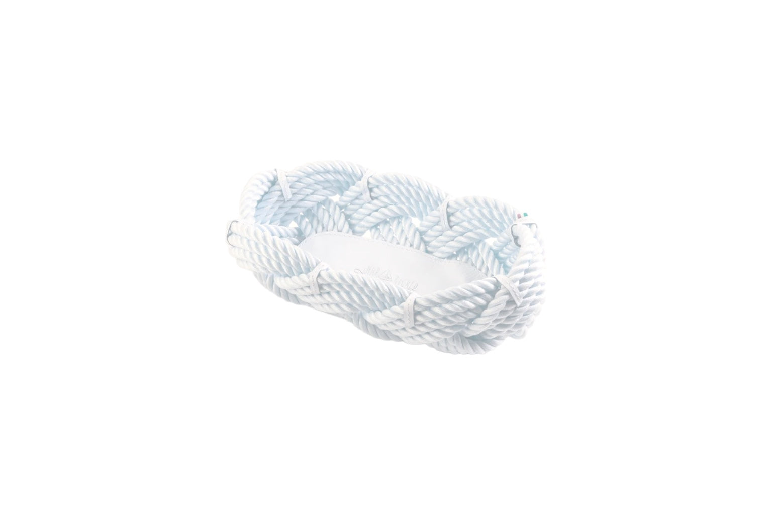 Panier ovale 31cm blanc - Maison porcel  | Porcelaine