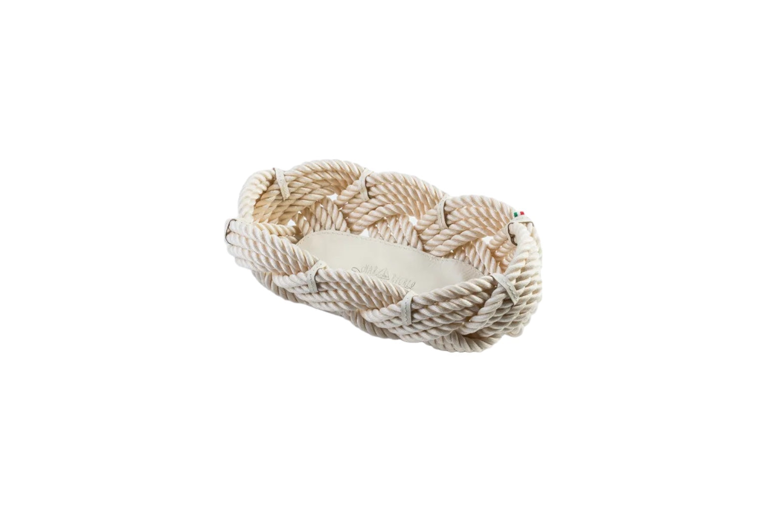 Panier ovale 31cm crème - Maison porcel  | Porcelaine