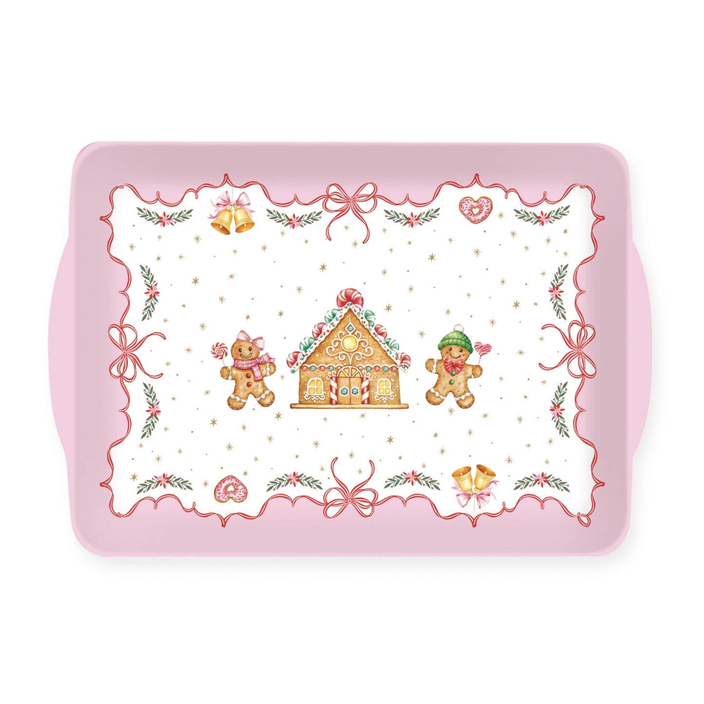 Plateau en melamine 33x22 cm - Sweet christmas