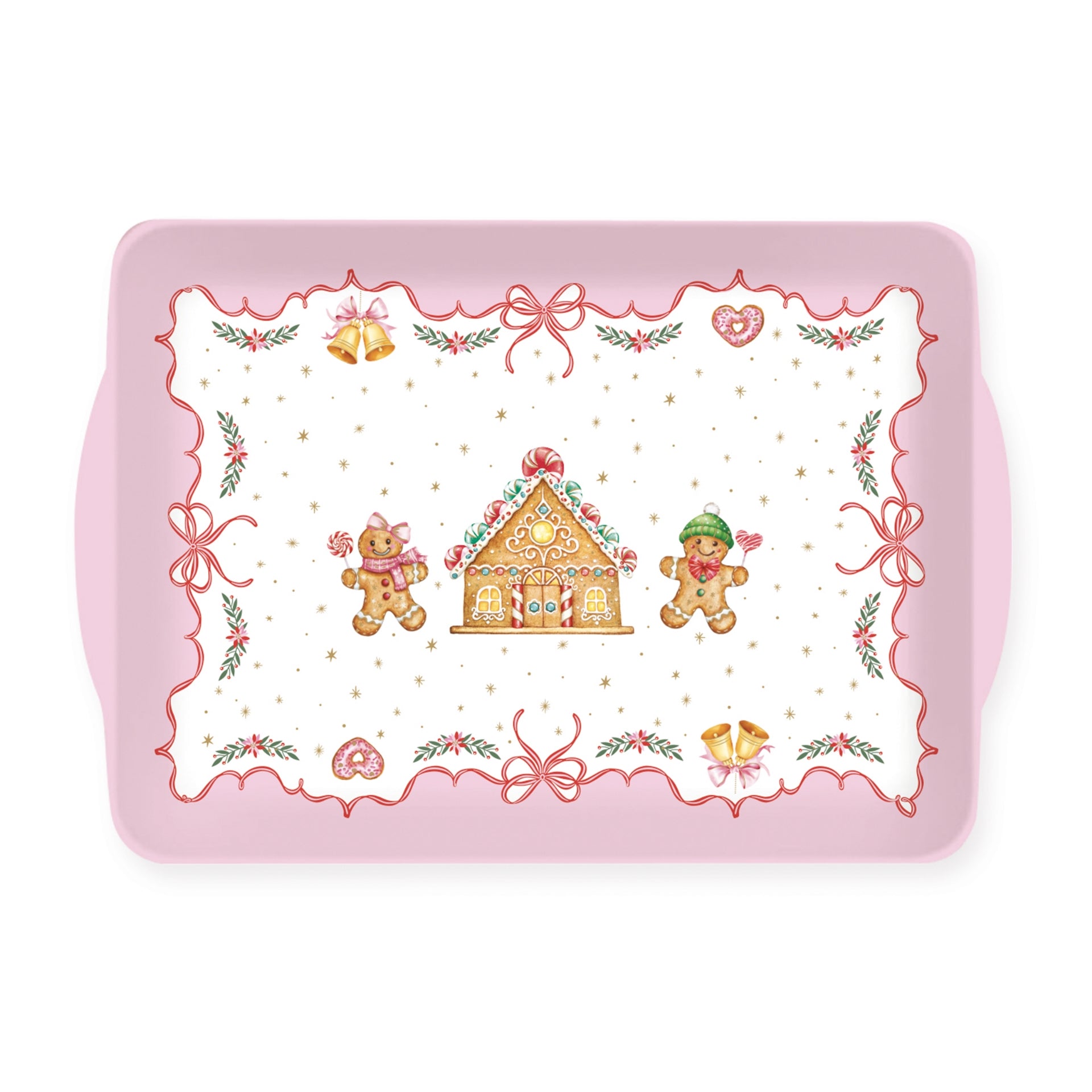 Plateau en melamine 33x22 cm - Sweet christmas