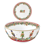 Saladier 23cm en porcelaine – Christmas Teddy