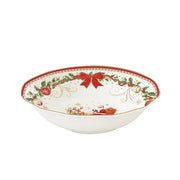 Assiette creuse de Noël en porcelaine – Christmas Heritage