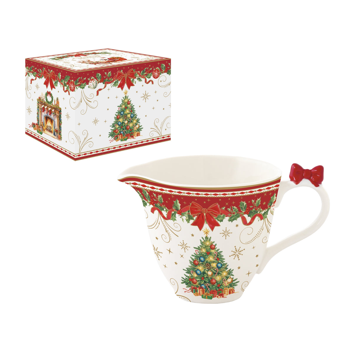 Crémier de Noël en porcelaine – Christmas Heritage