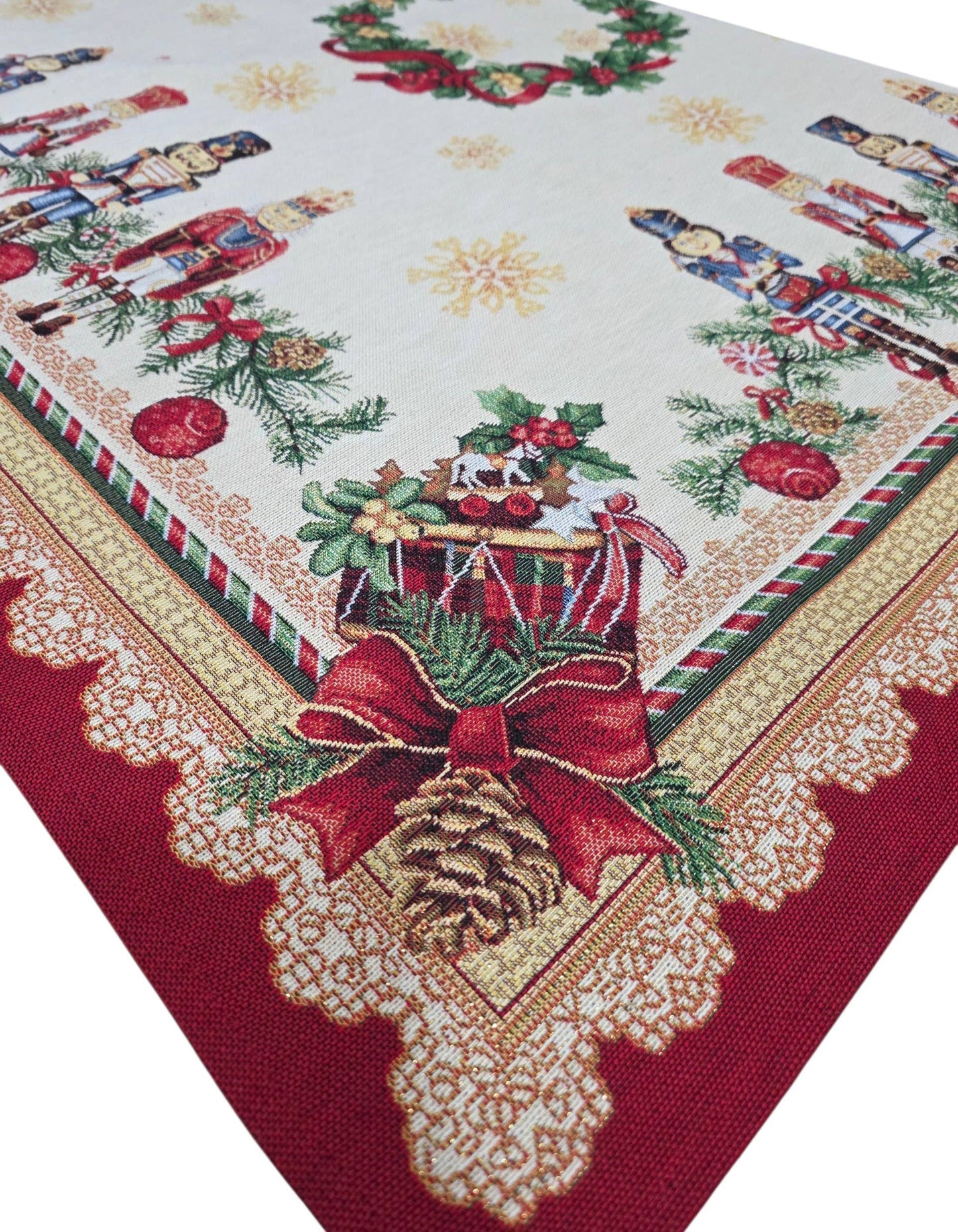 Centre de table de Noël Soldat rouge