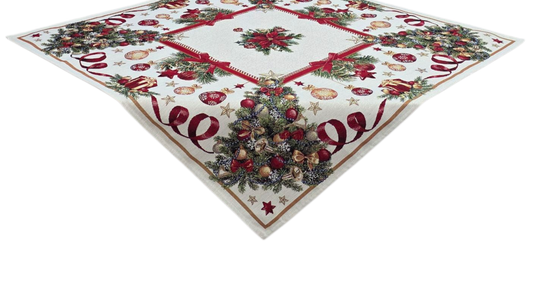 Centre de table Sapin de Noël Lurex