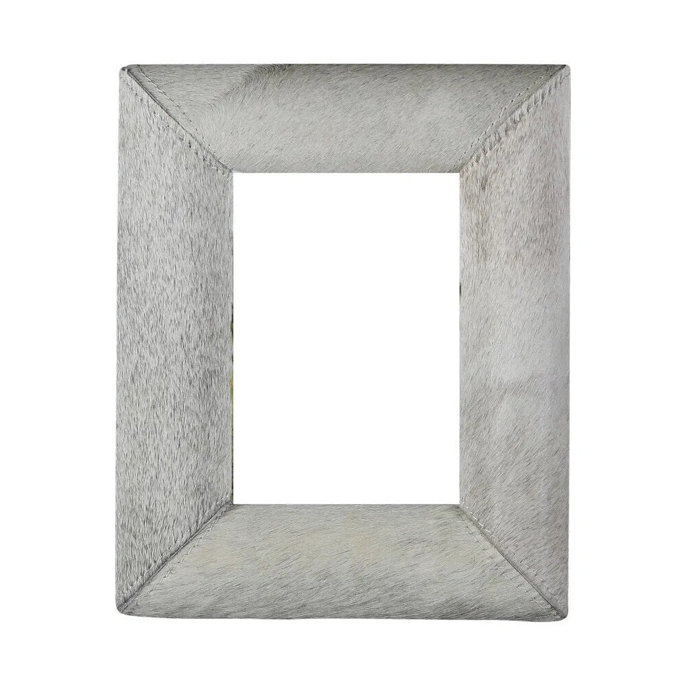 Cadre fourrure gris - Maison porcel  | Porcelaine