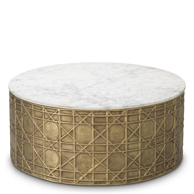 Table basse Laurenson Eichholtz – Marbre Blanc