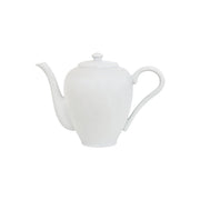 Théière en porcelaine fine White Tears - Maison Porcel
